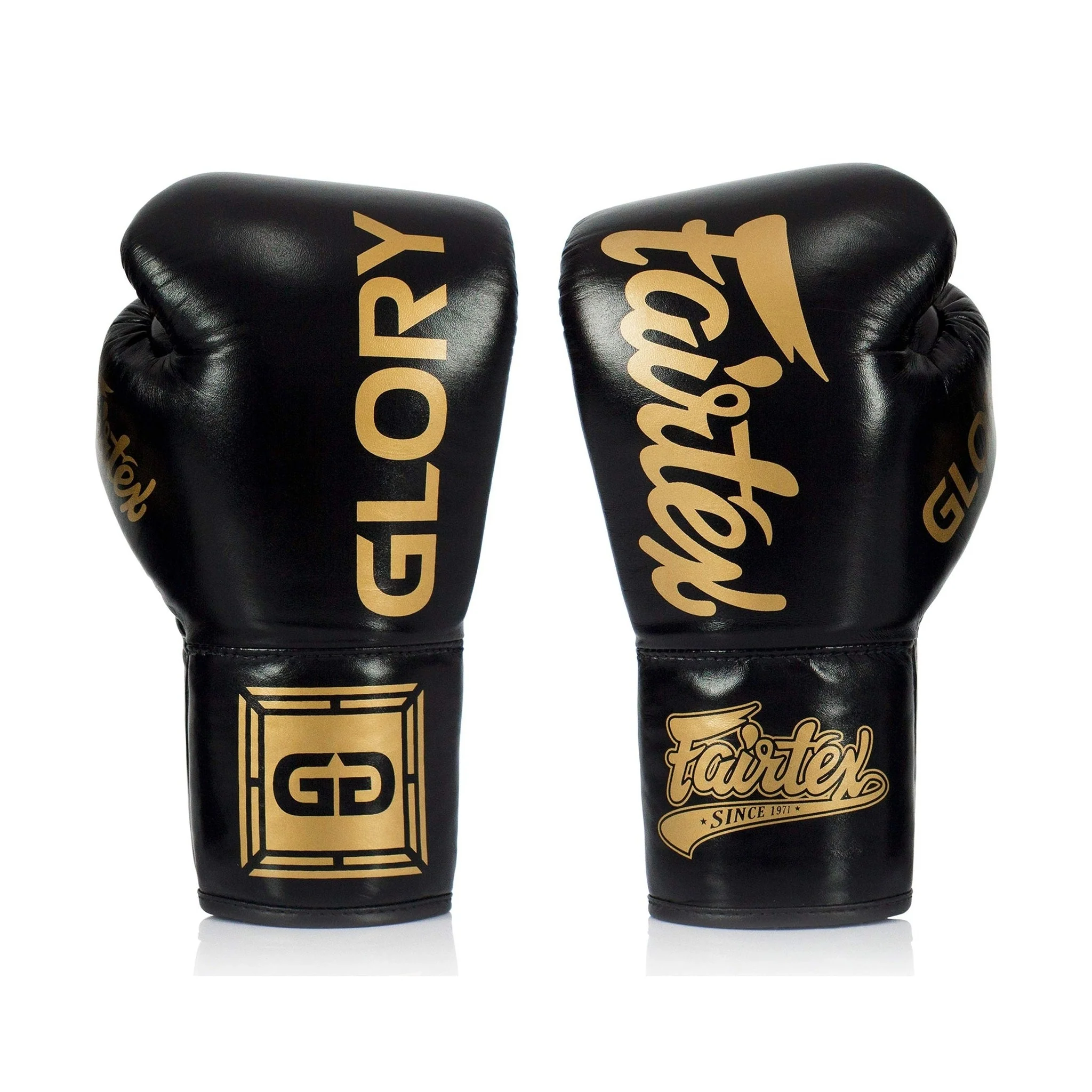 Fairtex Glory BGLG1 Laced Black Kick Boxing Glove - Image 4