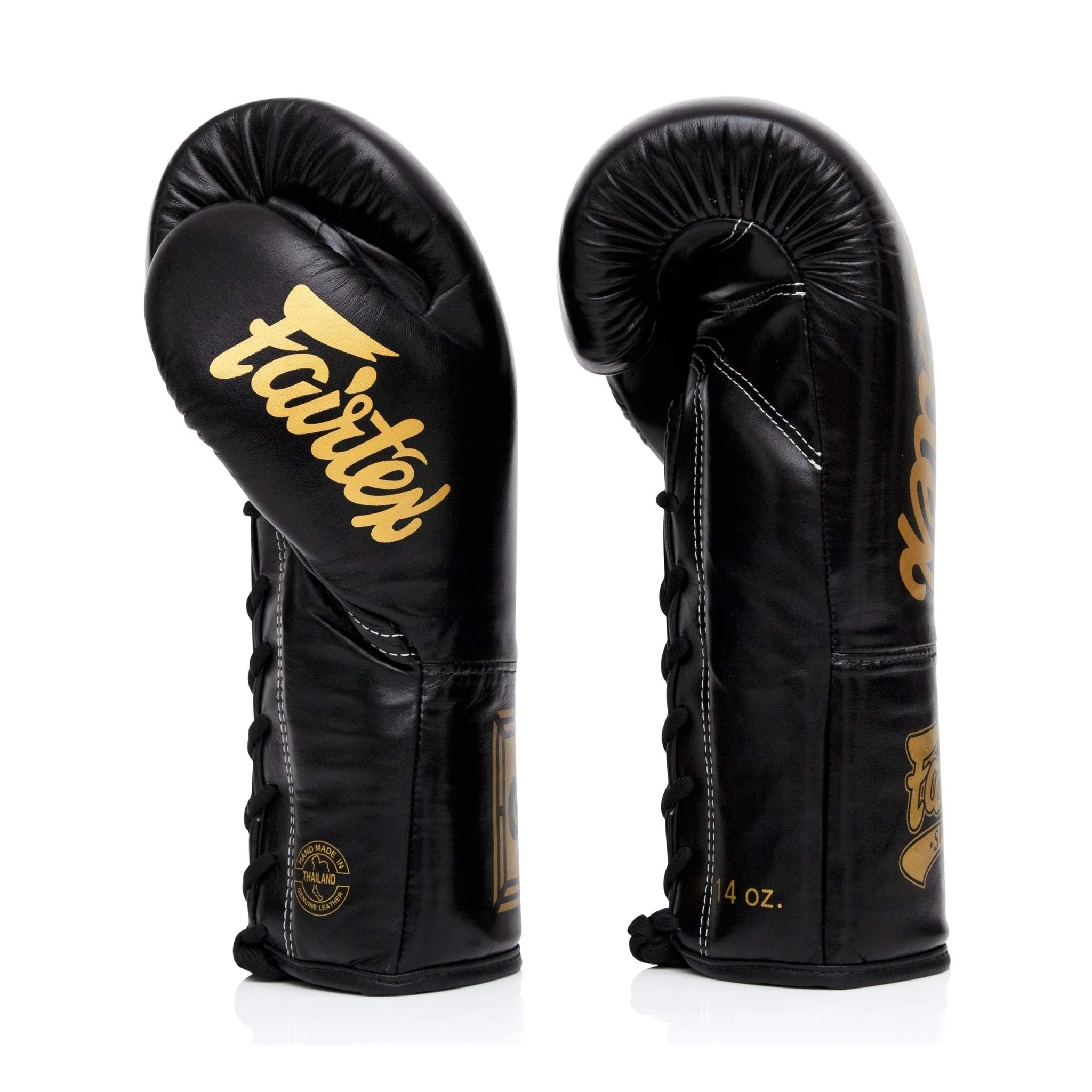 Fairtex Glory BGLG1 Laced Black Kick Boxing Glove - Image 5