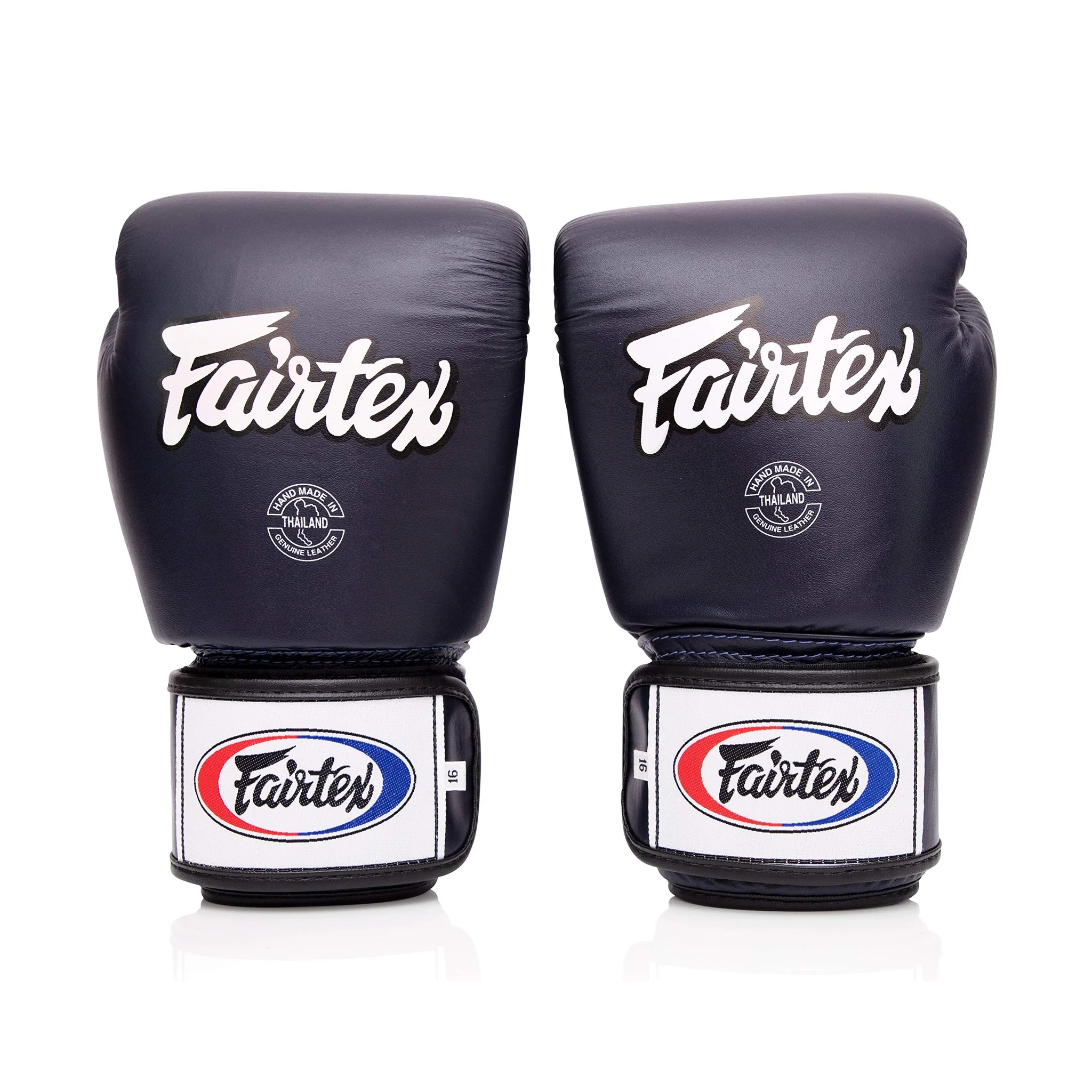 Fairtex BGV1 Blue/White/Black Muay Thai Boxing Training Sparring Gloves - Image 4