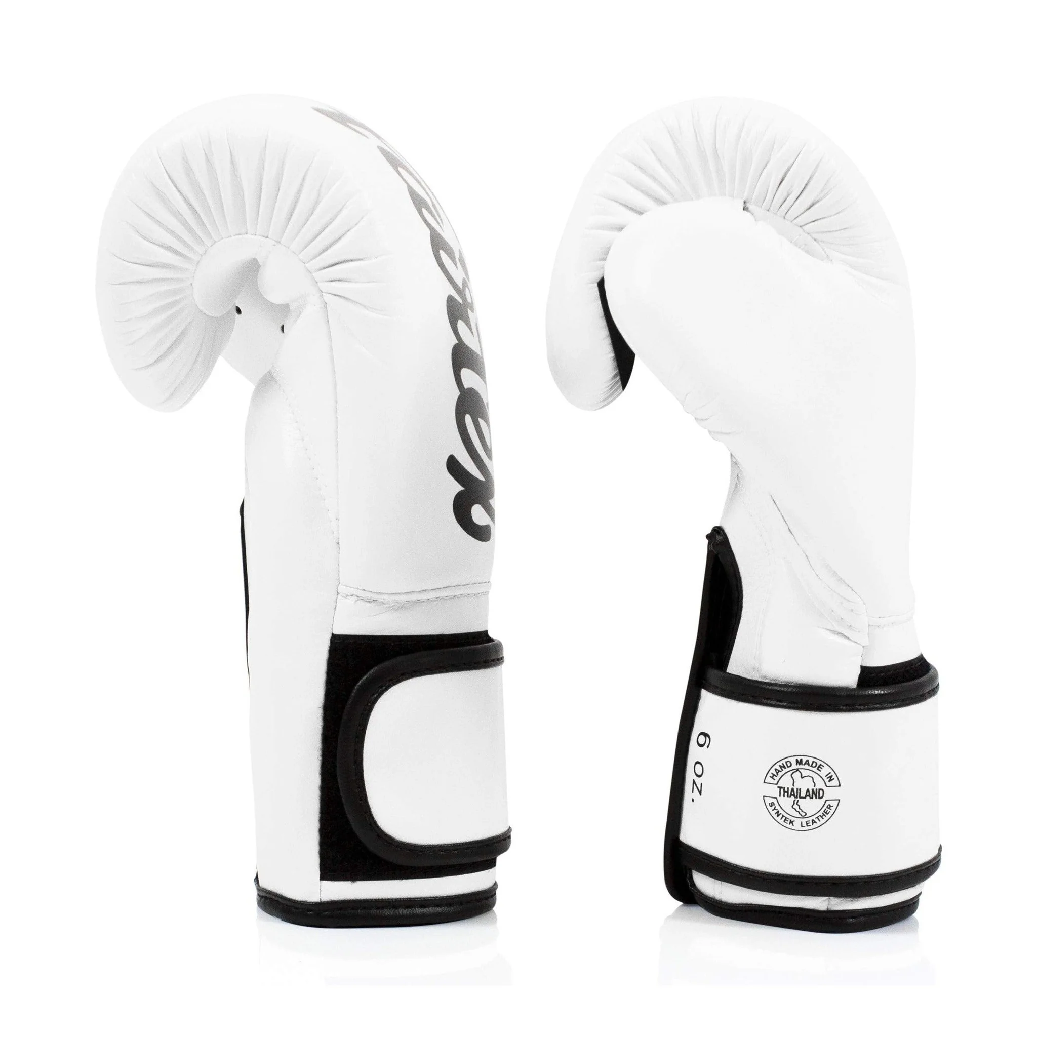 Fairtex BGV14 White Muay Thai Boxing Glove (8 oz)- Sale - Image 5