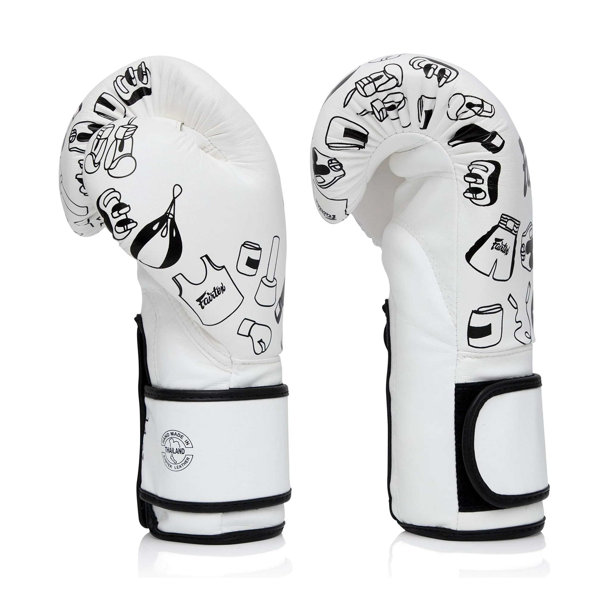 Fairtex BGV14W Graffiti Muay Thai Boxing Glove (12 oz)- Sale - Image 5