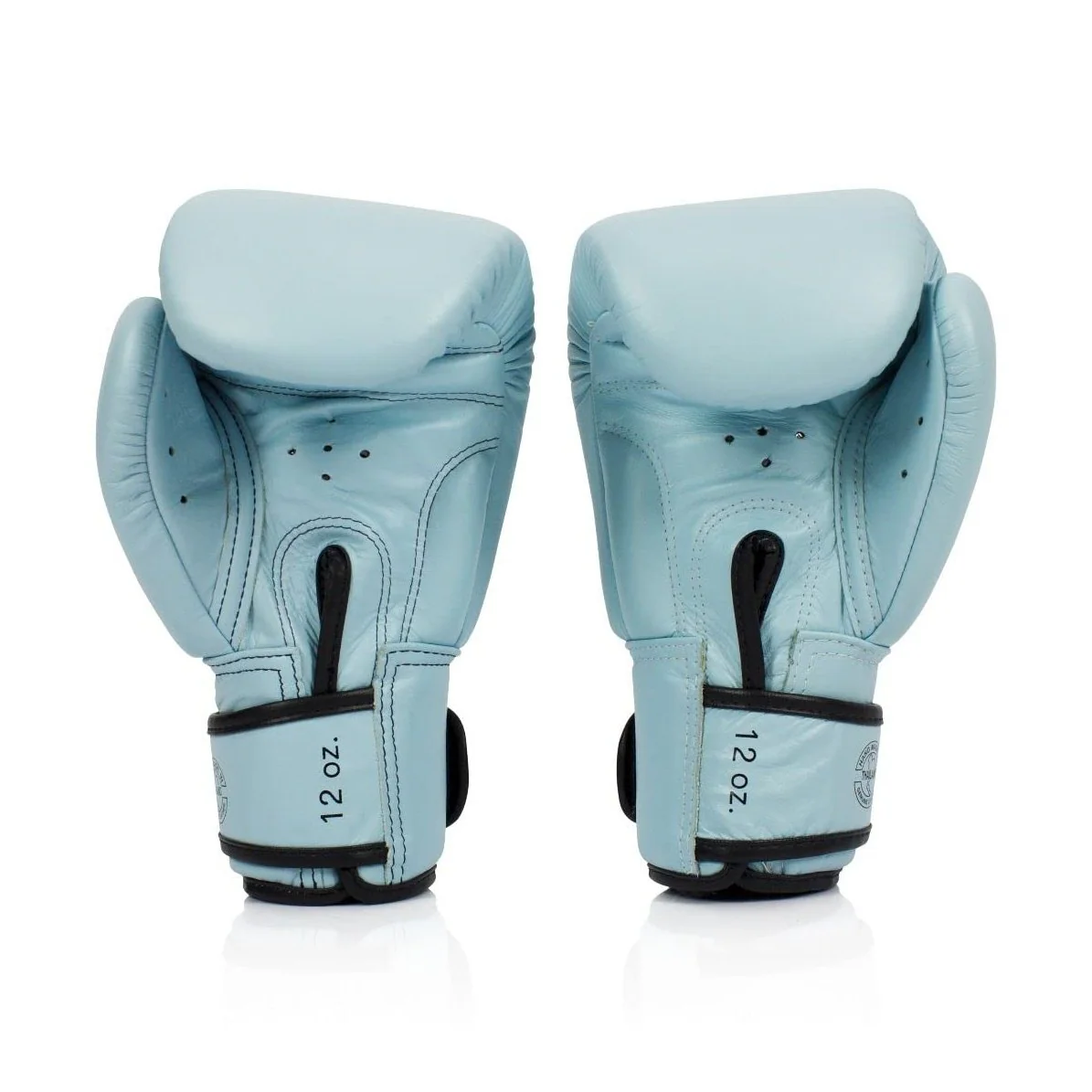 Fairtex BGV20 Pastel Blue Muay Thai Boxing Glove - Image 2