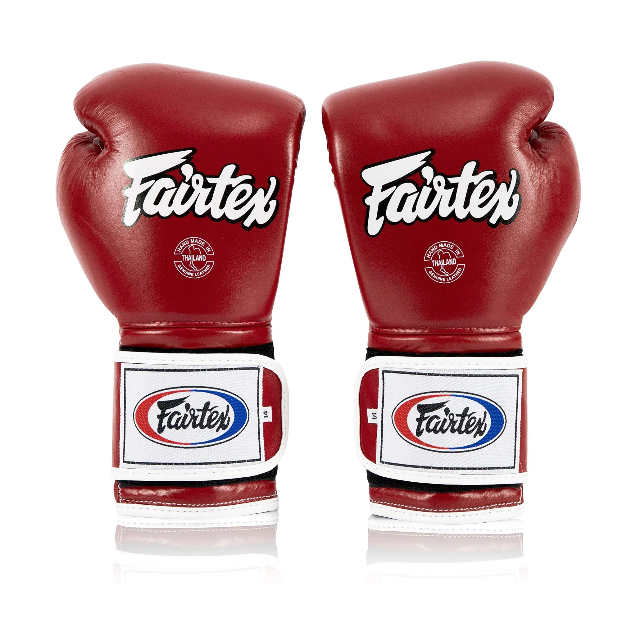 Fairtex BGV9 Mexican Style Red White Muay Thai Boxing Glove - Heavy Hitter - Image 4