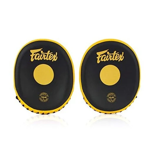 Fairtex FMV15 Curved Muay Thai Boxing Focus Punch Mitts - Image 3
