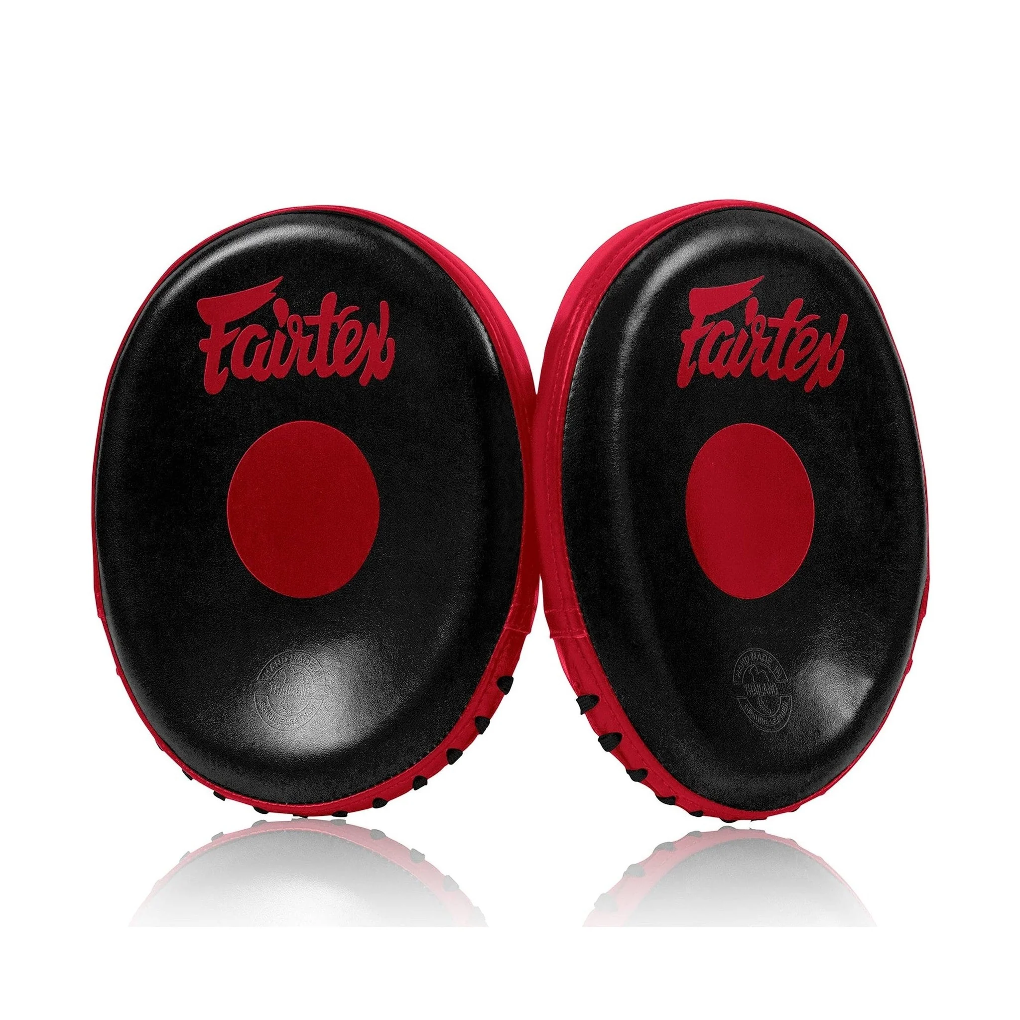 Fairtex FMV15 Curved Muay Thai Boxing Focus Punch Mitts - Image 9