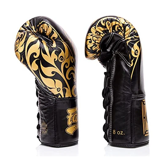 Fairtex Glory BGLG2 Black Kickboxing Glove (Black| 14 oz)- Sale - Image 4