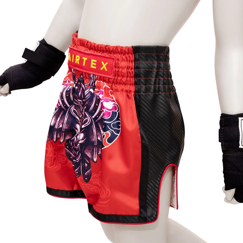 Fairtex Kids Muay Thai Boxing Shorts - BSK2108 "Silent Warrior" (6-8 years)- Sale - Image 5