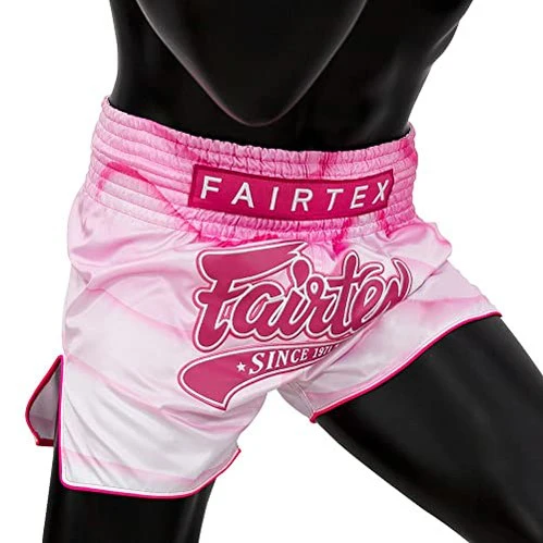 Fairtex BS1914 Pink Alma Slim Cut Muay Thai Boxing Short - Image 5