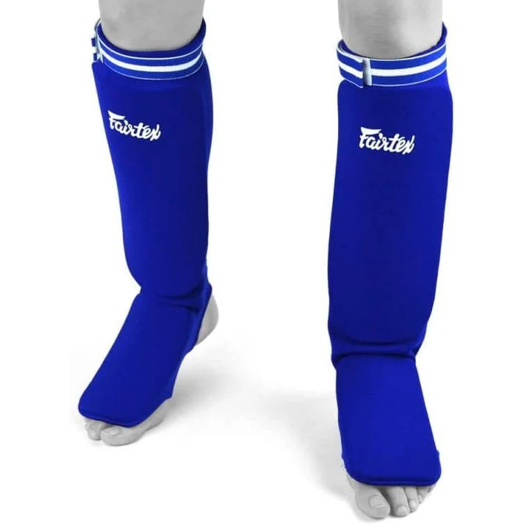 Fairtex SPE1 Fabric Kickboxing MMA Muay Thai Padded Shinguards - Image 3
